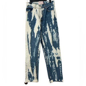 REVICE TIE DYE STRAIGHT LEG JEANS